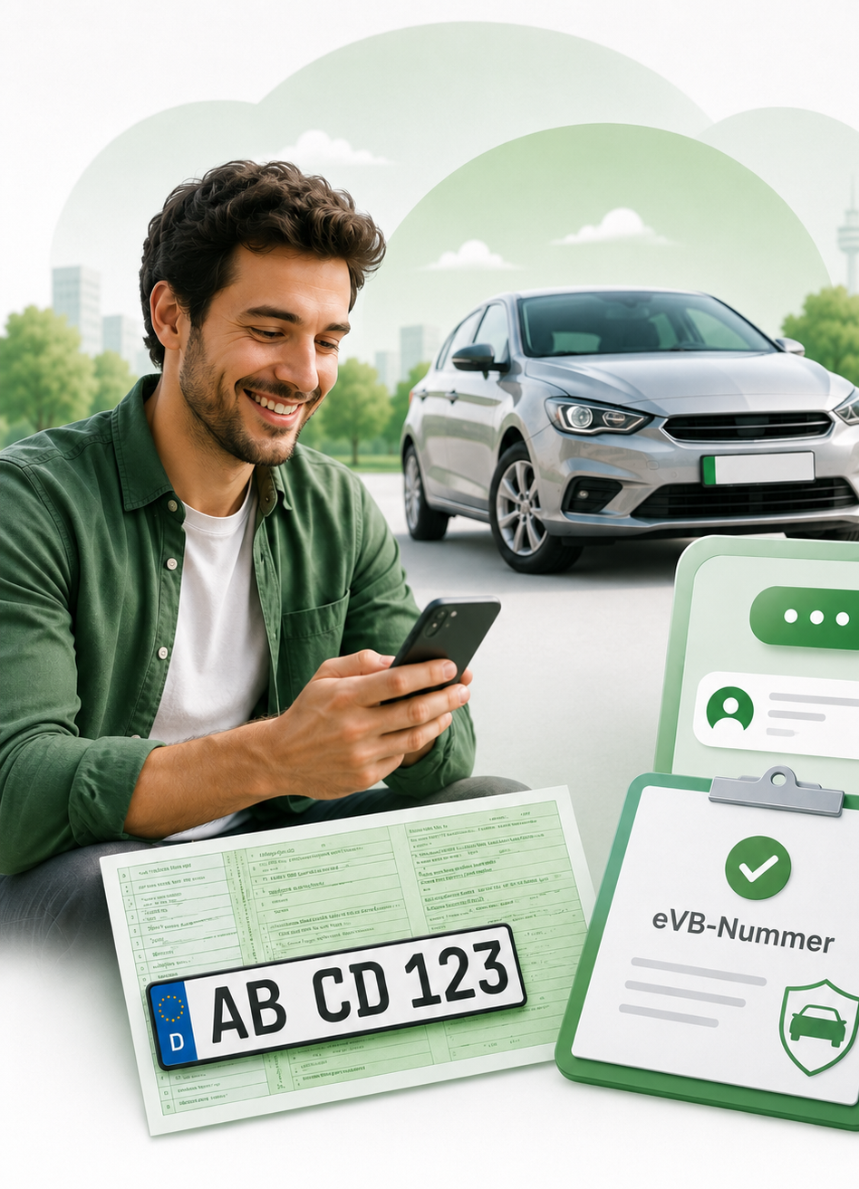 eVB-Nummer und KFZ Versicherung